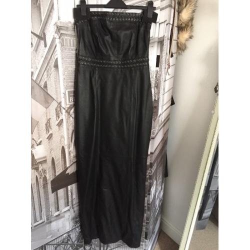 Mylene Class leather dress