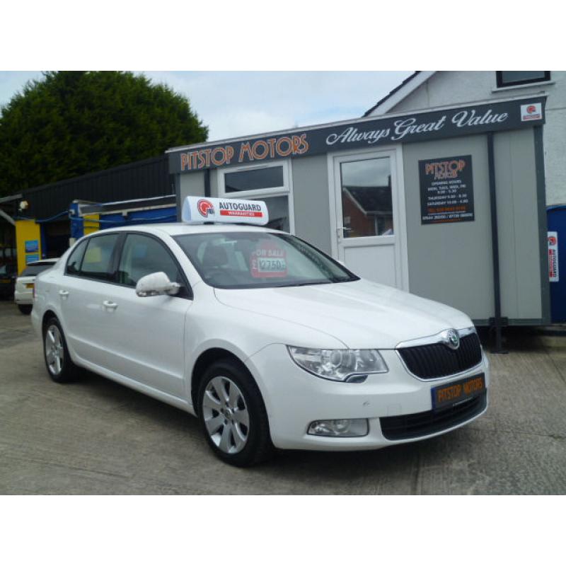 2010 SKODA SUPERB 1.6TDI MOT TODAY FULL YEAR