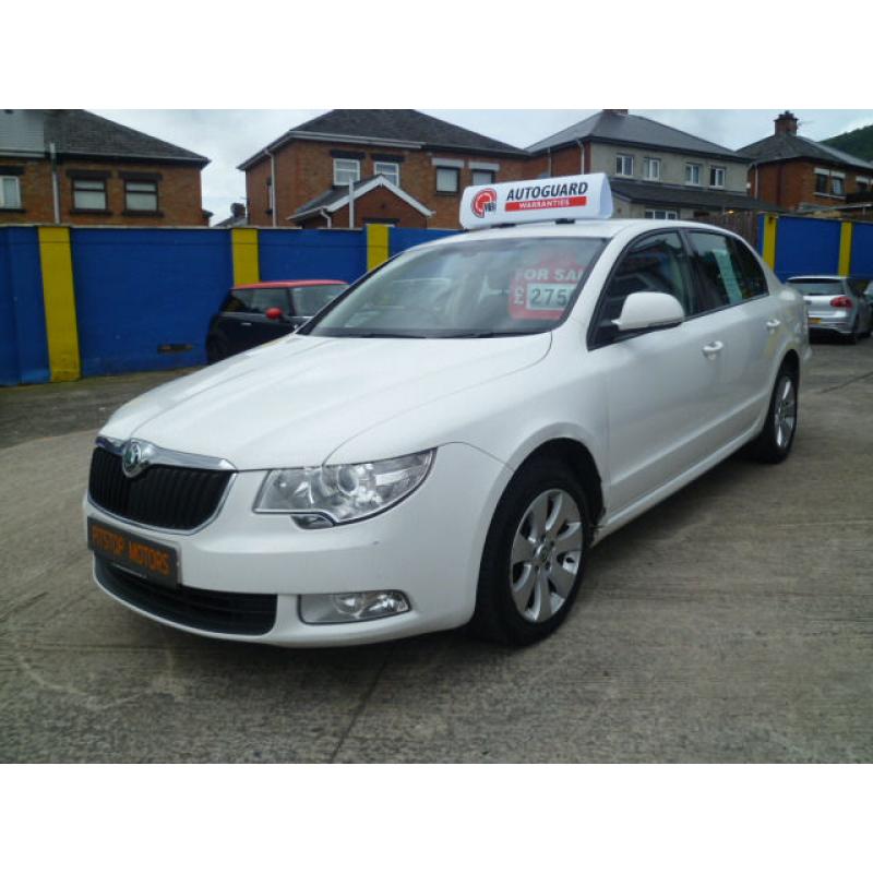 2010 SKODA SUPERB 1.6TDI MOT TODAY FULL YEAR
