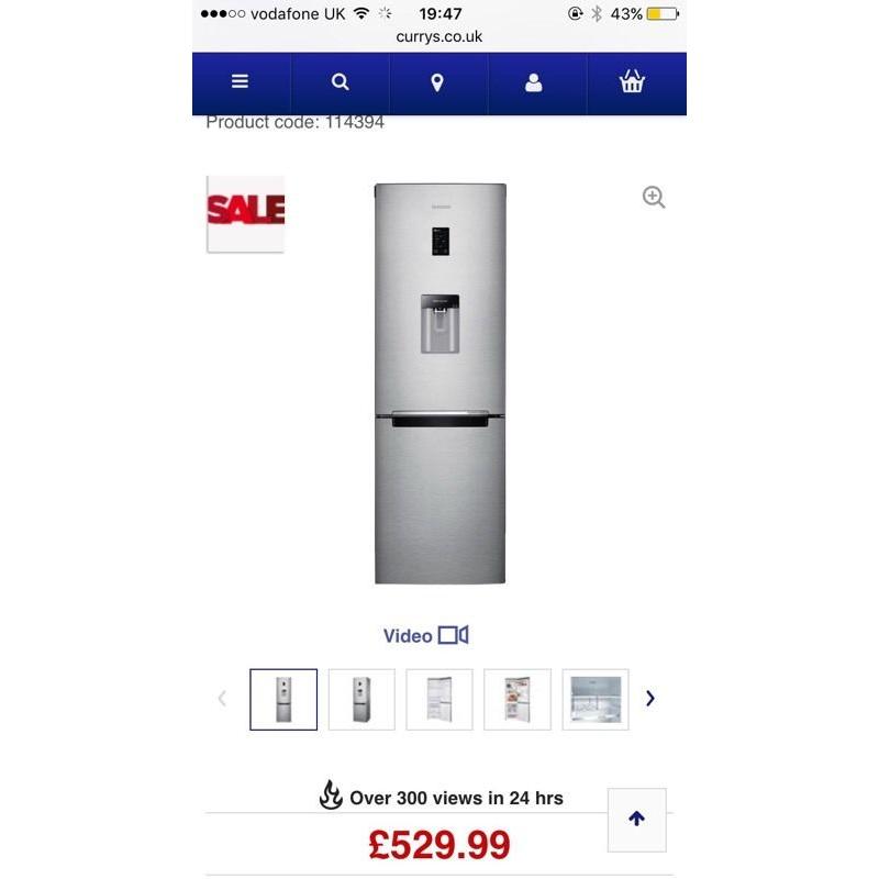Samsung fridge freezer good as new