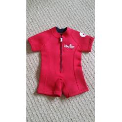 Two Bare Feet Baby Wet Suit (New) 0-6 mths
