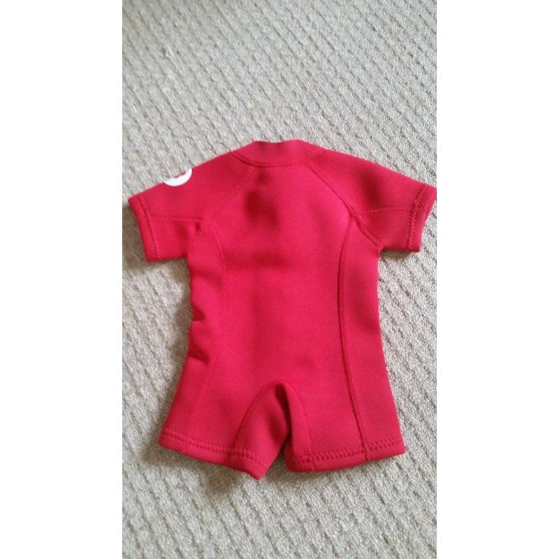 Two Bare Feet Baby Wet Suit (New) 0-6 mths