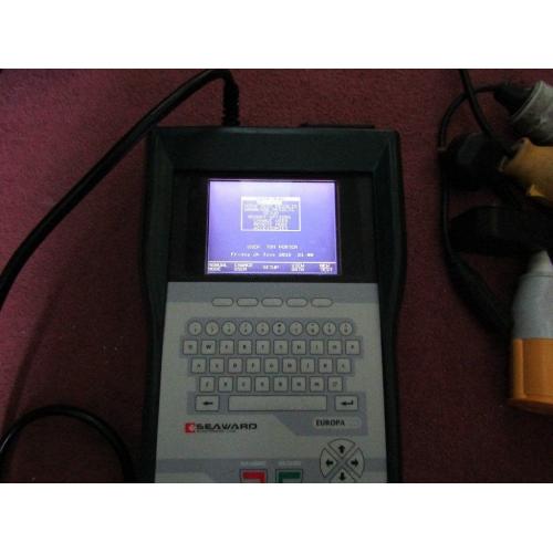 seaward europa PAT tester with some leads