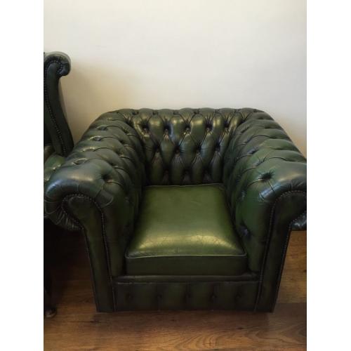 1 seater retro Chesterfield sofa / armchair