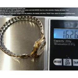 Gold plated sekonda watch needs battery