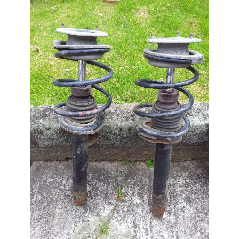 FRONT shock absorbers and SPRINGS BMW 3 E46