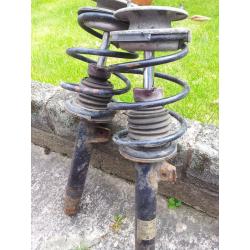 FRONT shock absorbers and SPRINGS BMW 3 E46