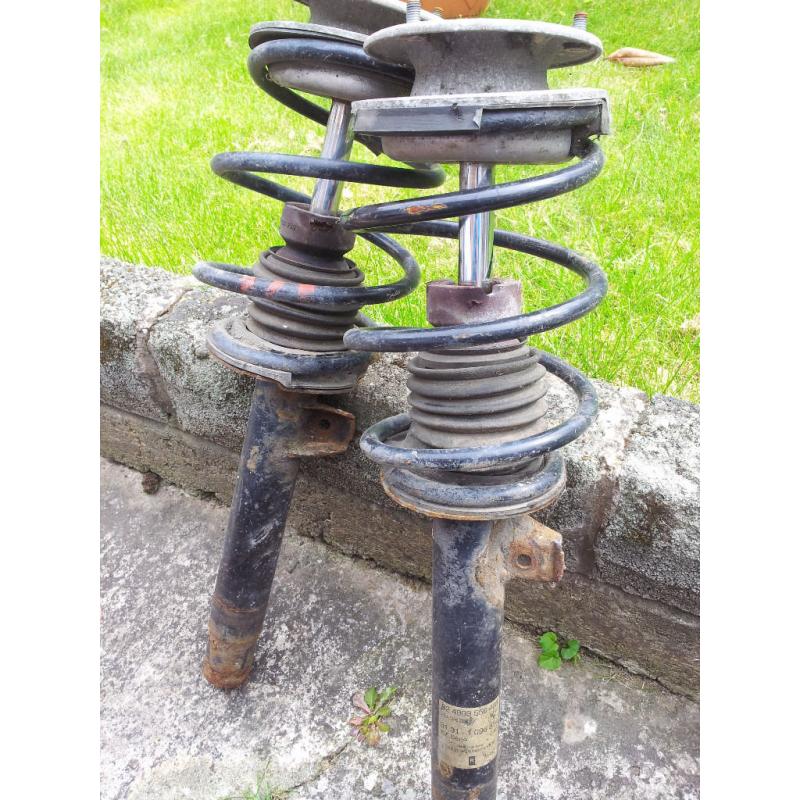FRONT shock absorbers and SPRINGS BMW 3 E46