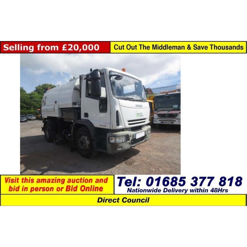 2008 - 08 - IVECO 150E22 15TON VT650 JOHNSON SWEEPER (GUIDE PRICE)