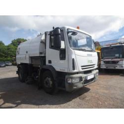2008 - 08 - IVECO 150E22 15TON VT650 JOHNSON SWEEPER (GUIDE PRICE)