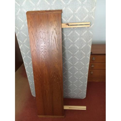 Wooden double headboard