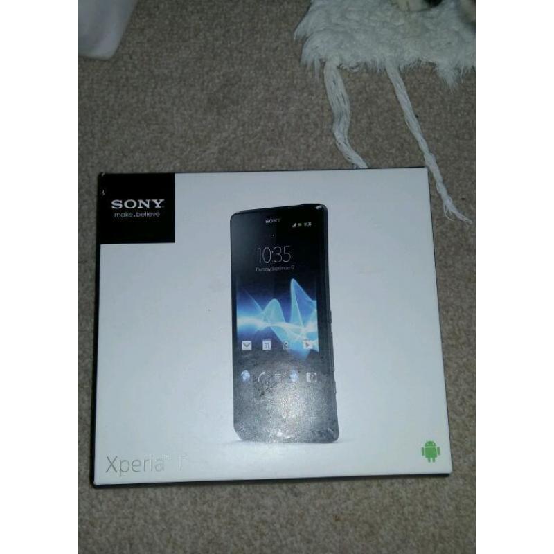 Sony xperia T mobile phone