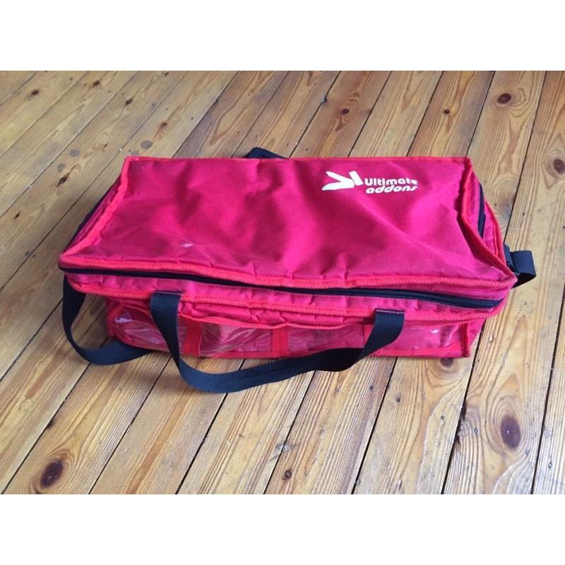 12V Large Heated Indian Chinese Take Away Hot Food Insulated Delivery Bag