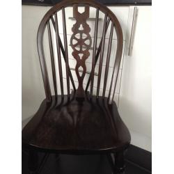 4 x wooden chairs