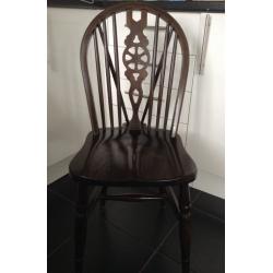 4 x wooden chairs