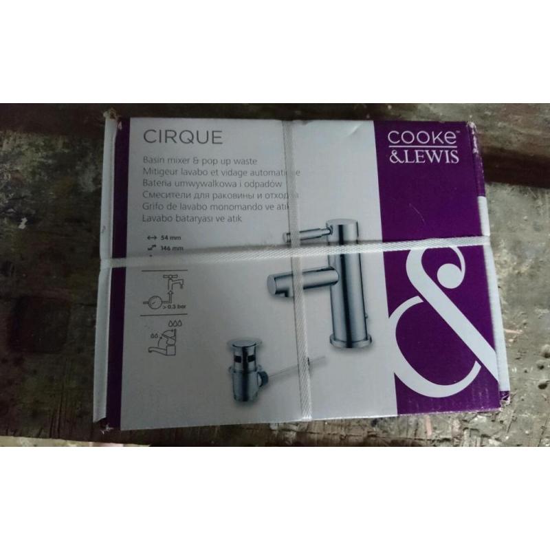 Cirque monobloc tap. Cooke and Lewis