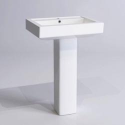 Brand new contemporary pedestal sink