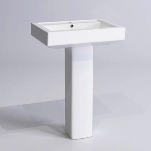 Brand new contemporary pedestal sink