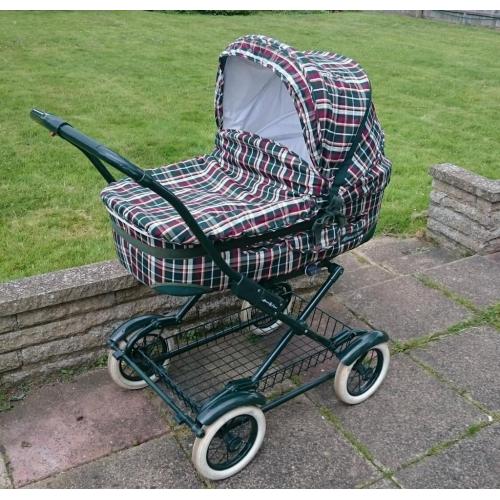 Vintage style pram and pushchair