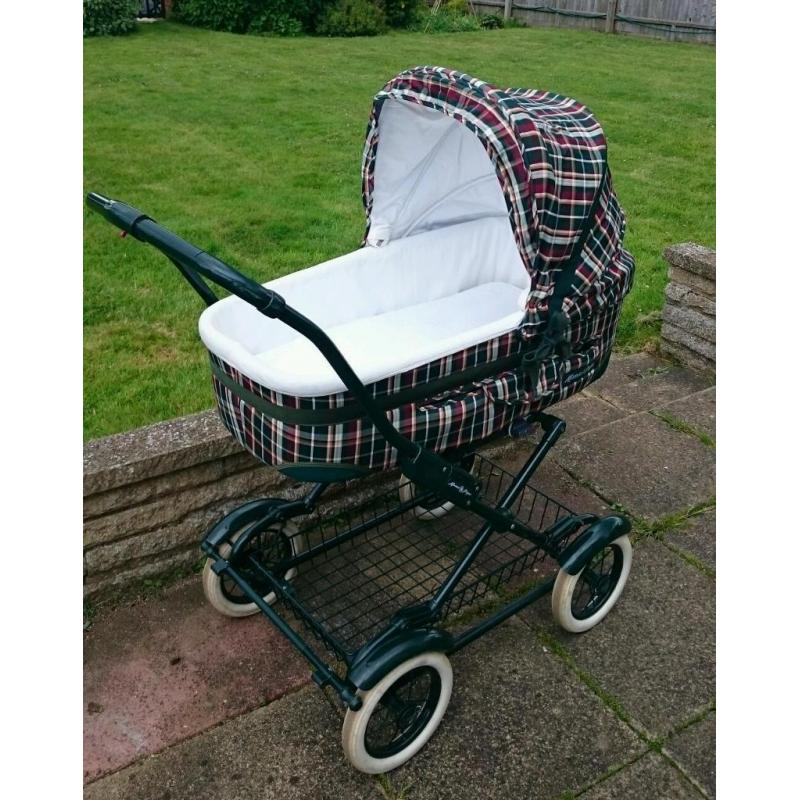 Vintage style pram and pushchair