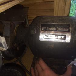 Test rite 6" double ended bench grinder