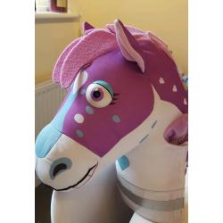 Micro scooter horse head accessory