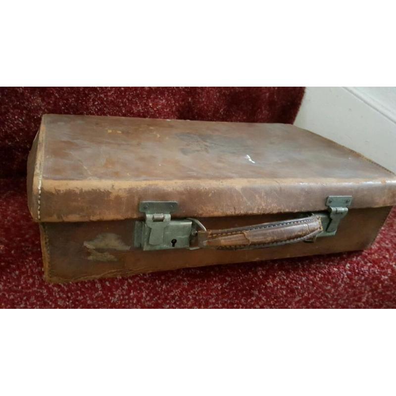 Retro suitcase from the 60s