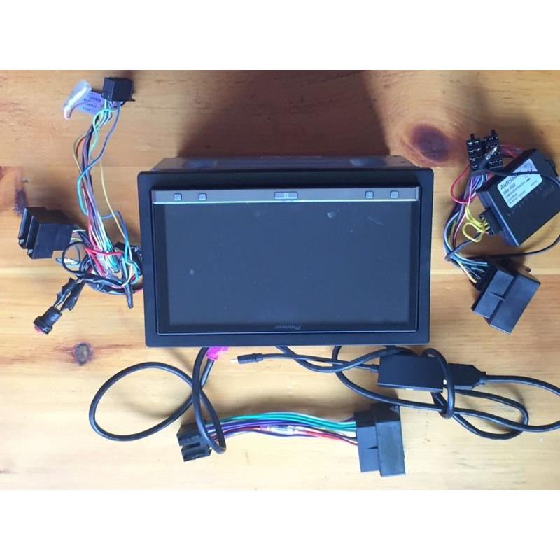 Pioneer HDMI xuew5 sph-da100 vxr double din with all leads nearly new