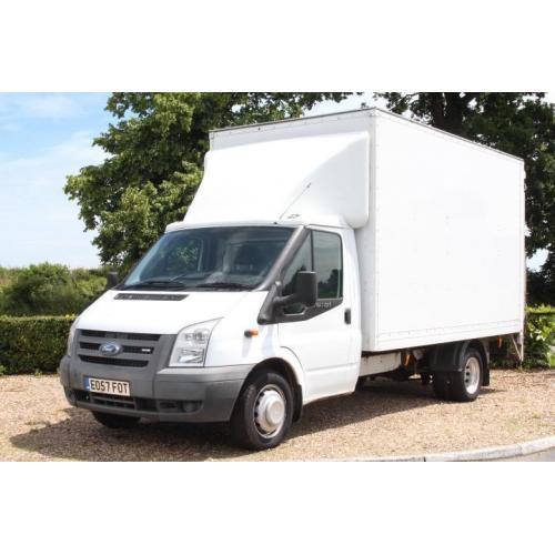Ford Transit Luton Van ELECTRIC TAIL LIFT 2.4TDCi 350EF 2007/57 350 LWB BOX VAN