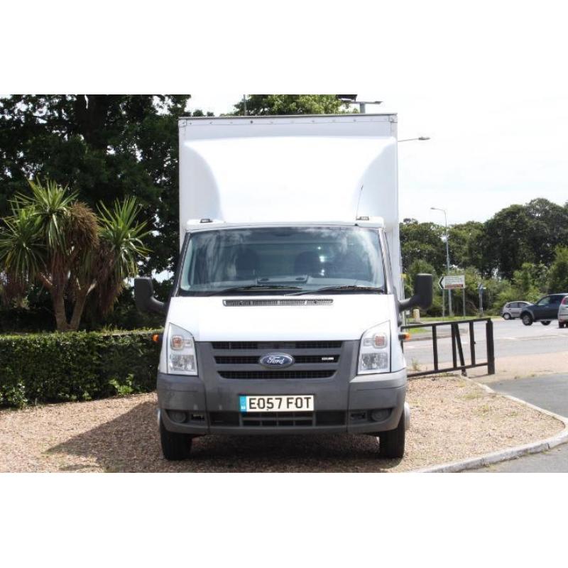 Ford Transit Luton Van ELECTRIC TAIL LIFT 2.4TDCi 350EF 2007/57 350 LWB BOX VAN