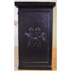 Cast Iron Black Post Box (New)