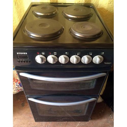 Stoves Black electric cooker