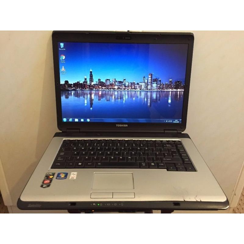 TOSHIBA L300 - 160GB HDD STORAGE - 2GB RAM - WINDOWS 7