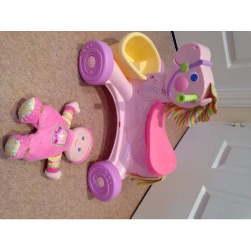 Fisherprice- Musical Pony Ride on - Excellent condition from non smoking home