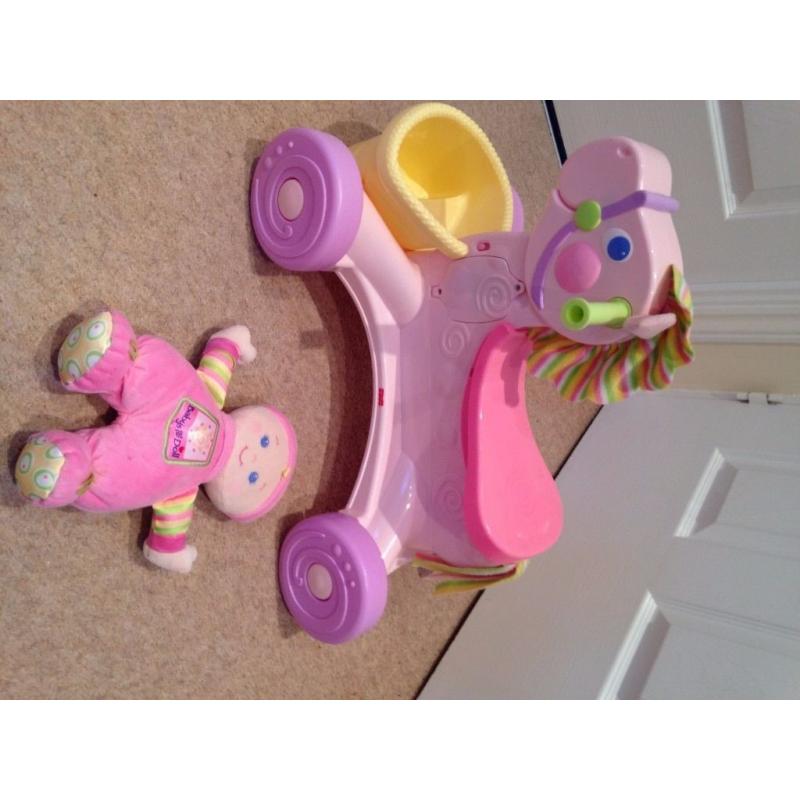 Fisherprice- Musical Pony Ride on - Excellent condition from non smoking home