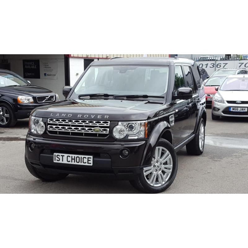 2010 LAND ROVER DISCOVERY 4 TDV6 HSE GREAT VALUE 2 OWNER FSH BOURNVILLE MET