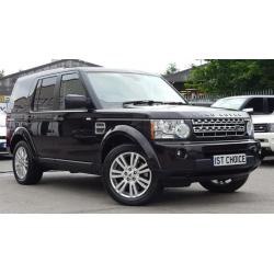 2010 LAND ROVER DISCOVERY 4 TDV6 HSE GREAT VALUE 2 OWNER FSH BOURNVILLE MET