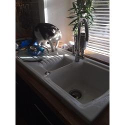 Kitchen sink and worktops