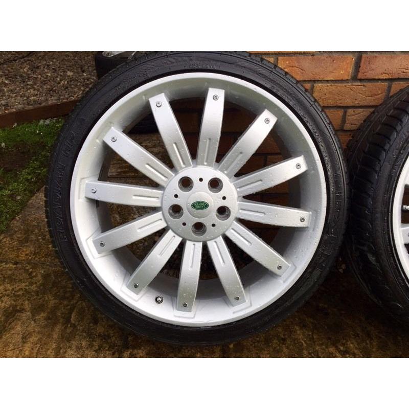 Range Rover 22" Overfinch Tiger Style Alloys