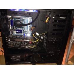 Ultimate gaming PC liquid cooled