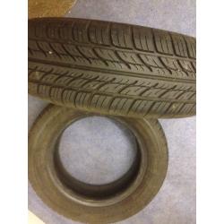 165/65x13 tyres.