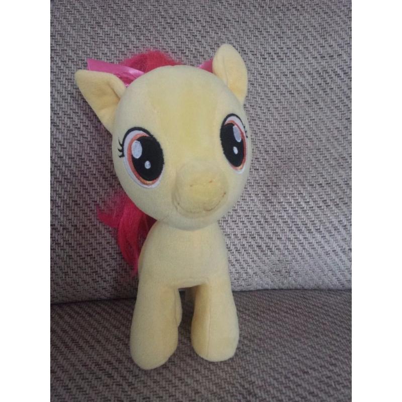 Build a Bear Workshop Official Apple Bloom Cutie Mark Crusader My Little Pony Plush