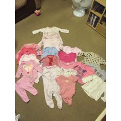 3-6 month baby girl clothes bundle