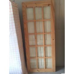 BRAND NEW Glass Panelled Door