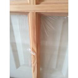 BRAND NEW Glass Panelled Door