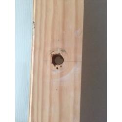 BRAND NEW Glass Panelled Door