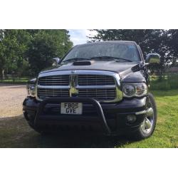 Low low millage, Dodge Ram Sport crew cab ( Rumble Bee) in excellent condition.
