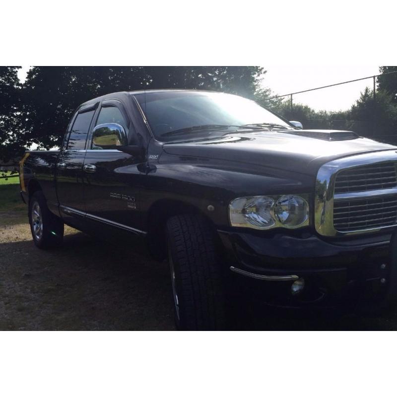 Low low millage, Dodge Ram Sport crew cab ( Rumble Bee) in excellent condition.