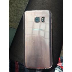 SAMSUNG GALAXY S7 EDGE 32GB ROSE PINK LESS THAN 1 WEEK OLD!!!