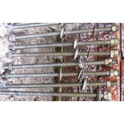 Bolts studding washers